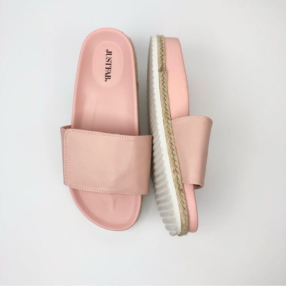 Pink Slides JustFab - Picture 5 of 6